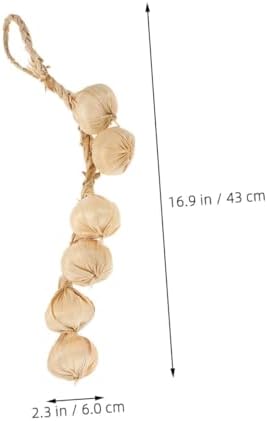 STOBAZA 2pcs Artificial Garlic String Decor