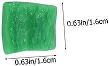 25pcs Realistic Pepper Slices Artificial Vegetable Display Props