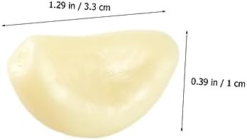 Magiclulu 10pcs Lifelike Garlic Flakes Decor