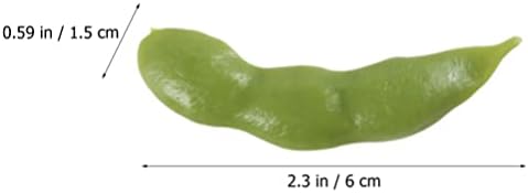 Realistic Soybean Model 30pcs Green Artificial Vegetable Decor