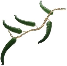 Leadigol Artificial Hanging Chili Plant Decor