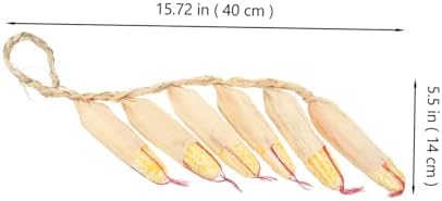 ERINGOGO 2pcs Lifelike Corn Wall Art Home Decor