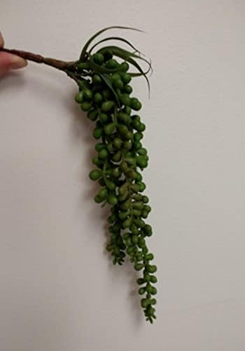 FLIPPED 3 Pack Artificial Plant Succulent Hanging String of Pearls Plants
