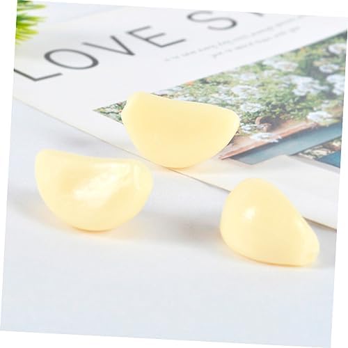 LIFKOME 10pcs Realistic Artificial Garlic Flakes Decor