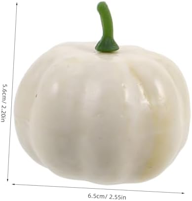 16pcs Artificial Pumpkins Halloween Decor DIY Craft Props