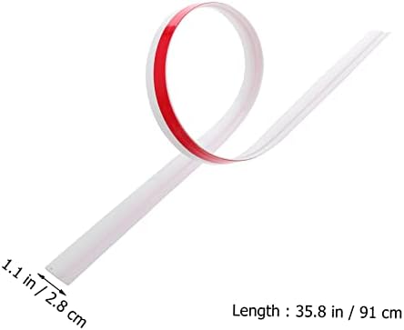 Angoily Door Seal Strip Soundproof Draft Stopper for Home Use