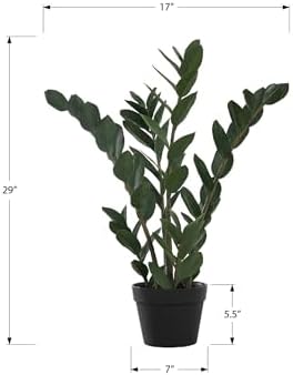 Monarch Specialties I 9506 Artificial ZZ Tree 29 Tall