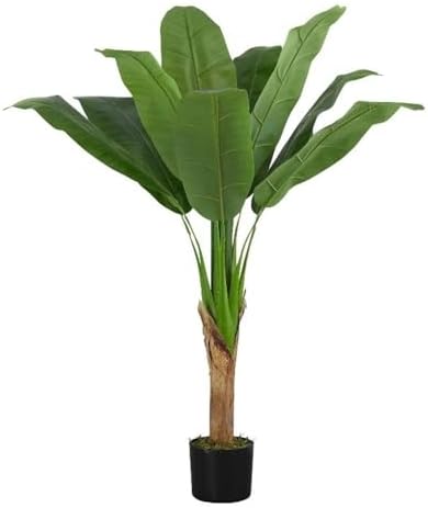 Monarch Specialties I 9567 Artificial Banana Tree 43 Inch