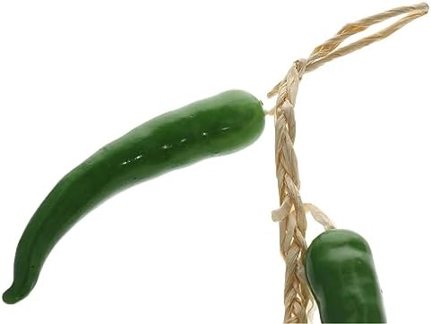 Leadigol Artificial Hanging Chili Plant Decor