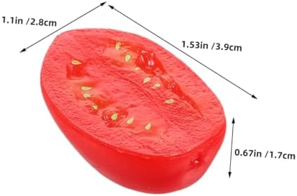 Zerodeko 10pcs Realistic Artificial Cherry Tomatoes Decor