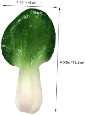 MAGICLULU 4pcs Artificial Vegetable Models for Photography and Decor
