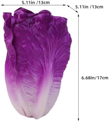 Realistic Artificial Lettuce Decoration for Home Kitchen