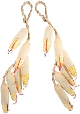 GLEAVI 2pcs Lifelike Artificial Corn Hanging Decor