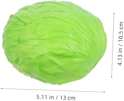 Realistic Faux Cabbage Ornament for Home Office Wedding Photography
