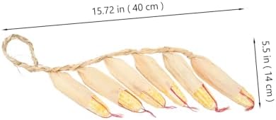 Cabilock Realistic Artificial Corn Hanging Decor