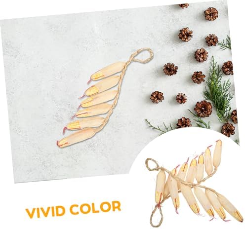 GLEAVI 2pcs Lifelike Artificial Corn Hanging Decor