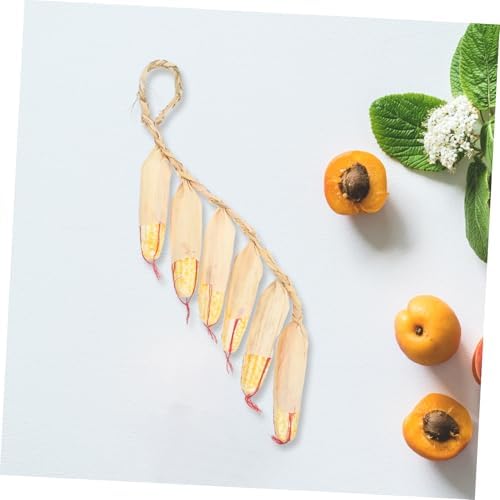 GLEAVI 2pcs Lifelike Artificial Corn Hanging Decor