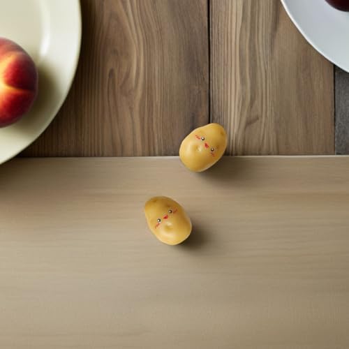 LUOZZY 36 Pcs Realistic Mini Artificial Potatoes Decor