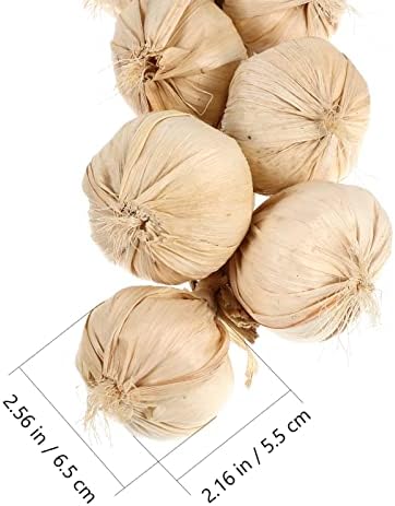 Amosfun Artificial Garlic String for Halloween Decor