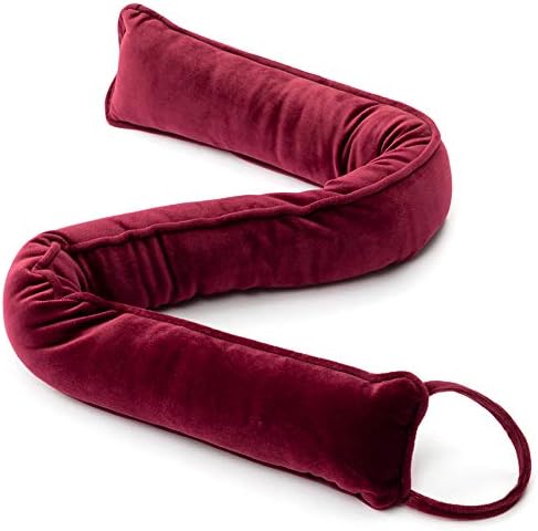 DreamQuil Door Draft Stopper 36 Inch Wine