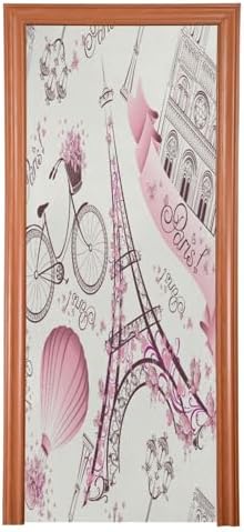 Susiyo Eiffel Tower Halloween Door Decoration