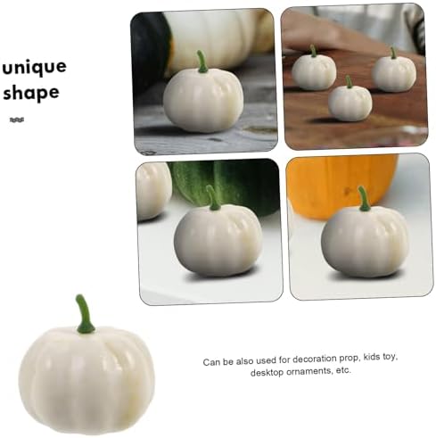 16pcs Artificial Pumpkins Halloween Decor DIY Craft Props