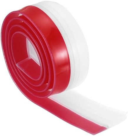 PATIKIL Door Draft Stopper 33FT Transparent Silicone Under Door Seal