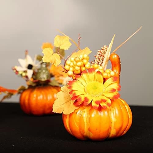 Ochine Artificial Mini Pumpkins Fall Wreath Decorations