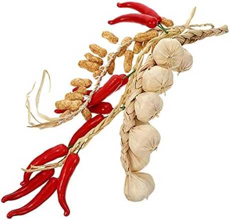 BESPORTBLE Artificial Vegetable Hanging Decor Set of 3