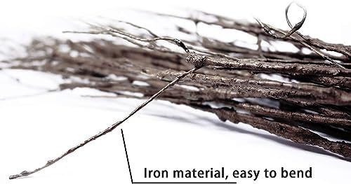 10PCS Artificial Curly Willow Branches 307 Inch Lifelike Decor
