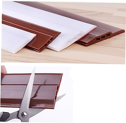 HOMSFOU Door Bottom Seal Noise Reduction Silicone Strip