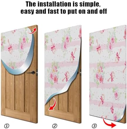 Susiyo Flowers and Old Keys Halloween Door Cover