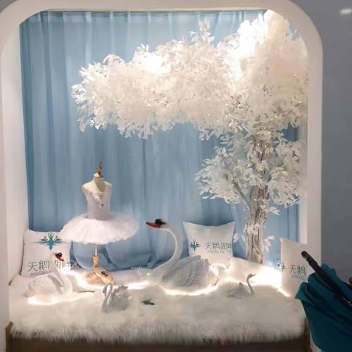 White Artificial Banyan Tree for Home Wedding Office Party
