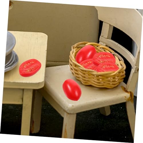 LIFKOME 10pcs Realistic Artificial Cherry Tomato Models