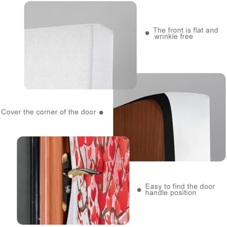 Susiyo Tree and Bicycle Halloween Door Cover 32x79 in