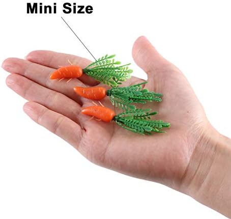 Mini Easter Carrots - 100PCS Artificial Decorations