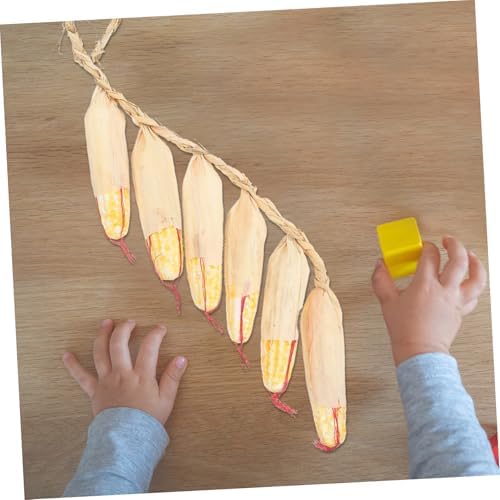 GLEAVI 2pcs Lifelike Artificial Corn Hanging Decor