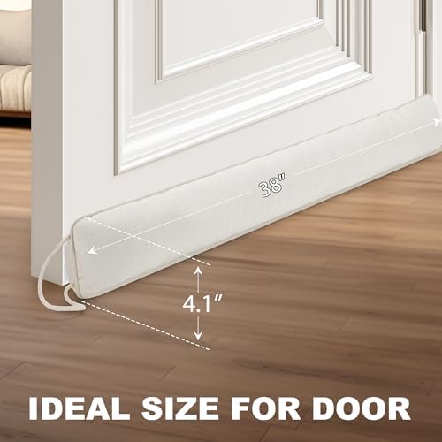 UUYUUY Door Draft Stopper 38 Inches All-Season Gap Filler