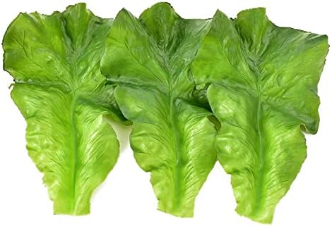 Hagao Fake Lettuce Leaves for Kitchen and Home Decor