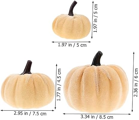 DIY Halloween Decorations 6 Pack Fake Pumpkins Party Centerpiece
