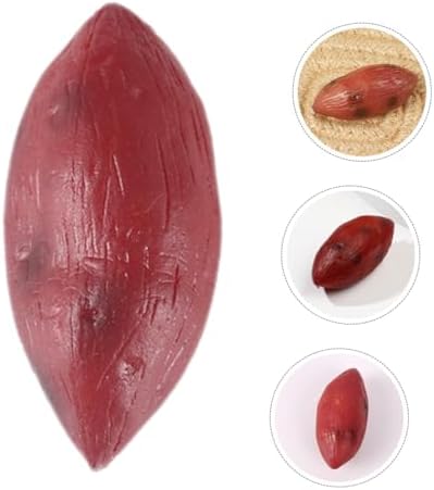 Garneck 5pcs Realistic Artificial Sweet Potato Models