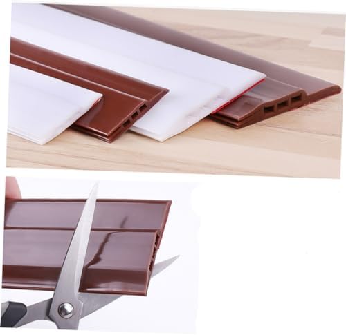 DIYEAH Noise Reduction Door Seal Strip Self-Adhesive Soundproofing Door Sweep