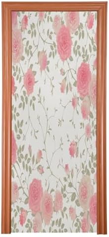 Susiyo Floral Vector Halloween Door Cover Stretch Fabric