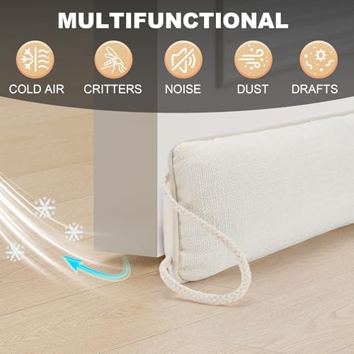 UUYUUY Door Draft Stopper 38 Inches All-Season Gap Filler