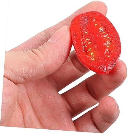 MAGICLULU 10pcs Fake Cherry Tomato Decor Models