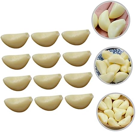MAGICLULU 12pcs Lifelike Garlic Flakes Model