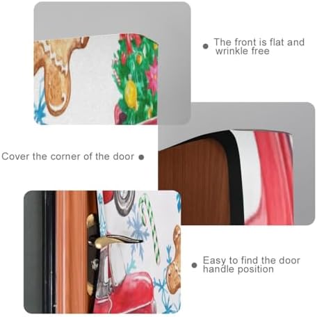 Susiyo Festive Door Cover with Snowflakes Design