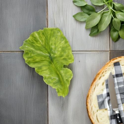 Realistic Artificial Lettuce Leaves for Kitchen Display