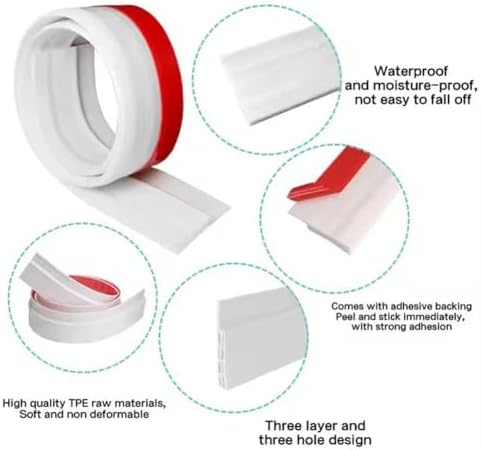 Weather Stripping Door Draft Stopper Self Adhesive Seal