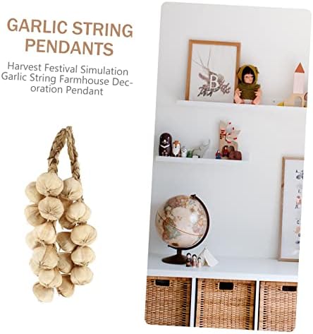 Homoyoyo 2pcs Decorative Garlic String Pendants
